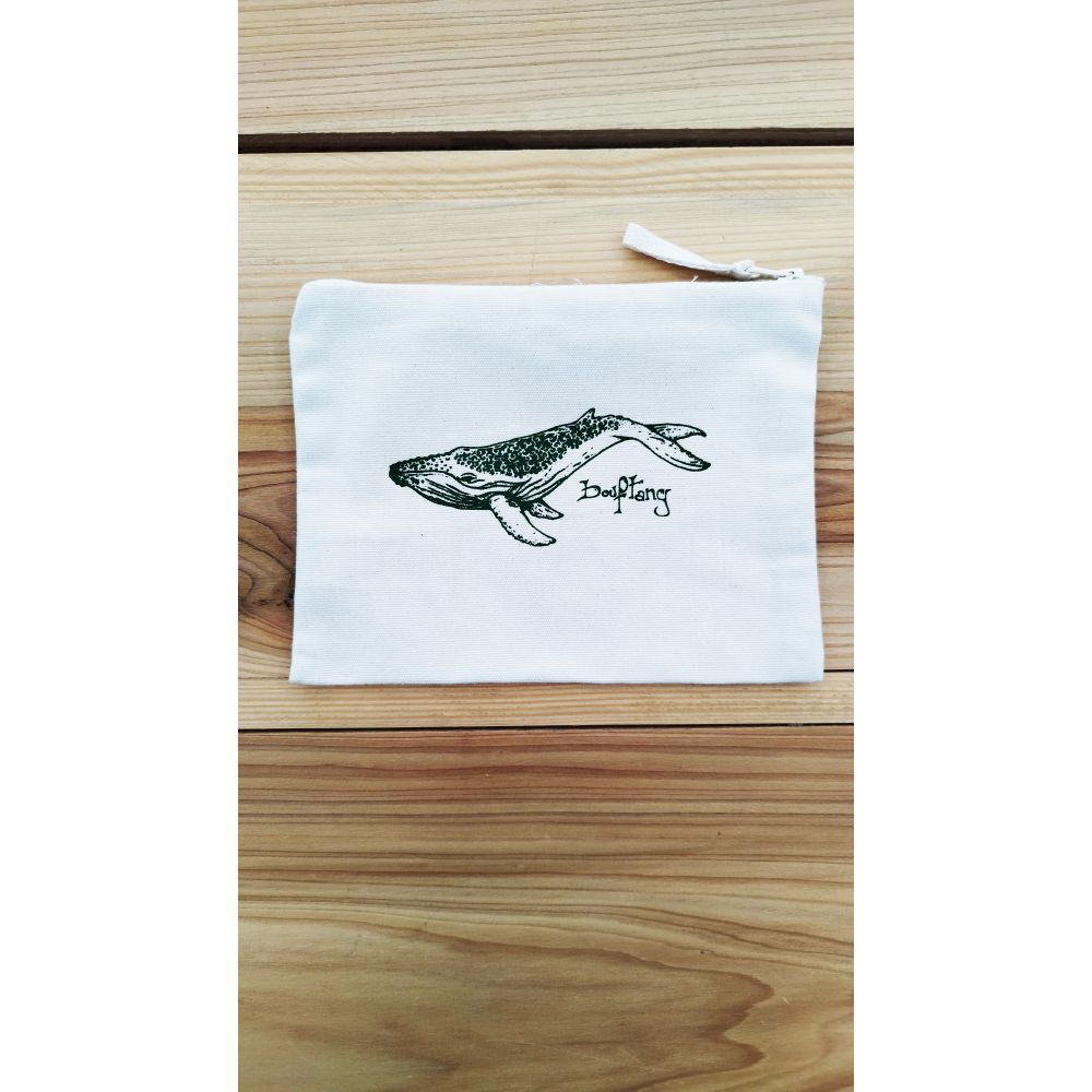 PENCIL CASE / NATURAL / VERT SAPIN / BALEINE